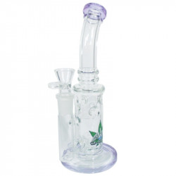 GHODT Bong 23,5cm Light-Purple/-Green GH5