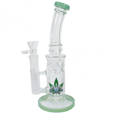 GHODT Bong 23,5cm Light-Purple/-Green GH5