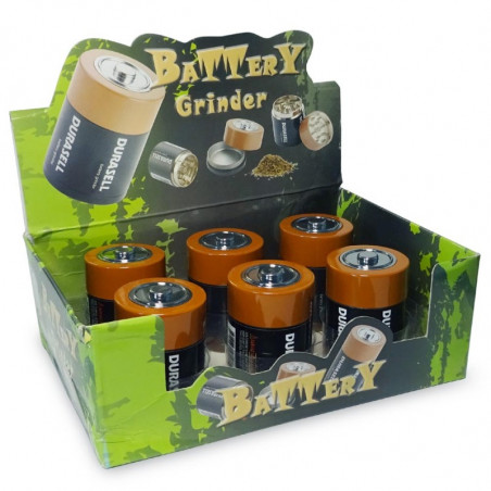 Battery Style Grinder - 6er Display