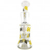 Bee Bong - Dabbing Rig 19cm Fluoreszierend