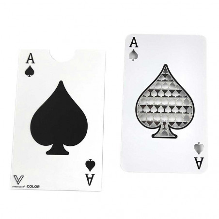 V-Syndicate Grinder Card  - Ace of Spades