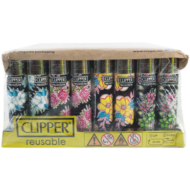 Clipper Dark Flowers - 48er Display