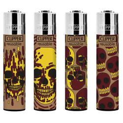 Clipper Skulls Fire Beige - 48er Display