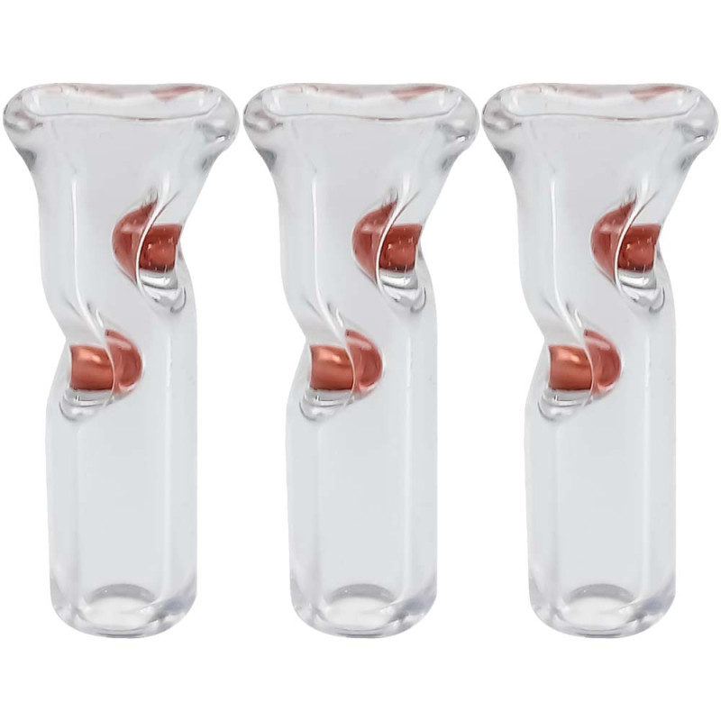 Zydot Glas Tips - 3 Formen - 3er Pack