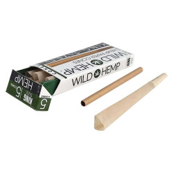 Wild Hemp - Kingsize Cones Hanf 24x5er Display