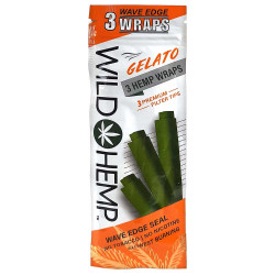 Wild Hemp - Gelato Wraps 20x3er Display