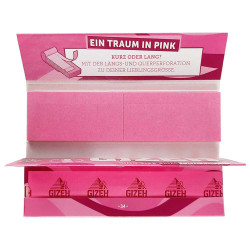 Gizeh Pink Paper KS Slim + Tips