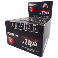 Gizeh Black Rolls Slim +...