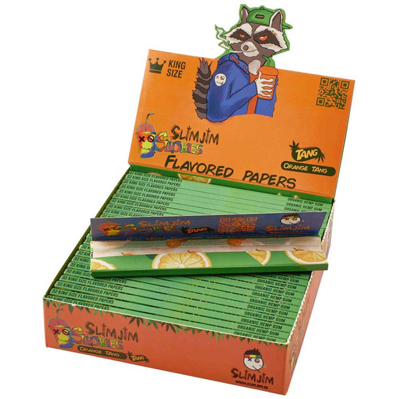 Slimjim Slushies Kingsize Papers - Orange Tang - VE25