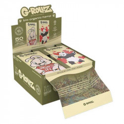 G-Rollz Banksy`s Graffiti Set1 KS Organic Hemp + Tips + Tray