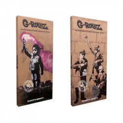 G-Rollz Banksy`s Graffiti Set3 KS Unbleached + Tips + Tray