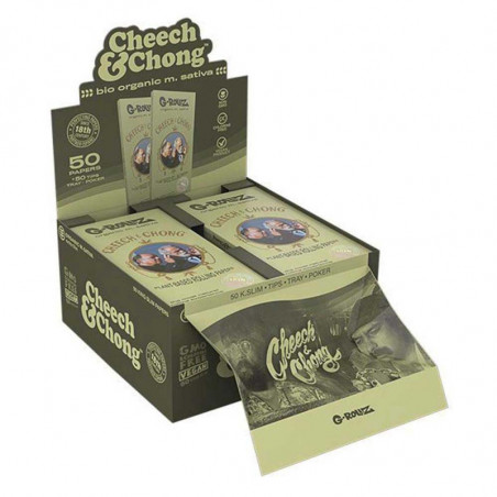 G-Rollz Cheech & Chong 2 Classic KS Medicago Sativa  + Tips + Tray