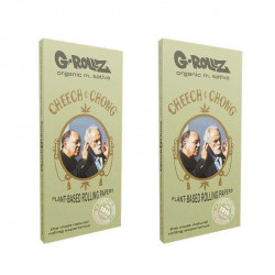 G-Rollz Cheech & Chong 2 Classic KS Medicago Sativa  + Tips + Tray