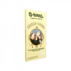 G-Rollz Cheech & Chong Classic KS Organic Hemp + Tips + Tray