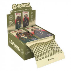 G-Rollz Reggae Rap KS Organic Hemp + Tips + Tray