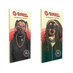 G-Rollz Reggae Rap KS Organic Hemp + Tips + Tray