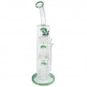 GHODT Bong Triple-Percolator 38cm Light-Green GH4