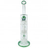 GHODT Bong Triple-Percolator 38cm Light-Green GH4