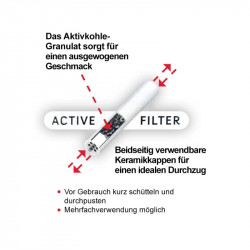 Gizeh Active Filter 6mm