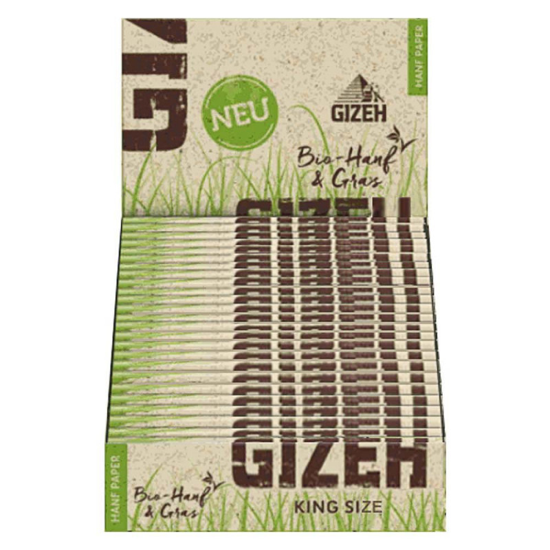 Gizeh Hanf + Gras King Size Slim