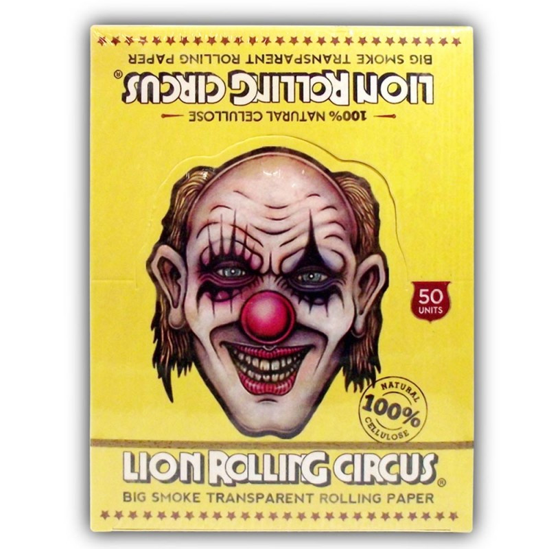 Lion Rolling Circus -Transparent Big Smoke Papers