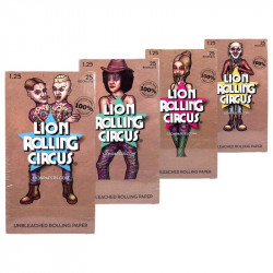 Lion Rolling Circus Unbleached Papers (1 1/4)