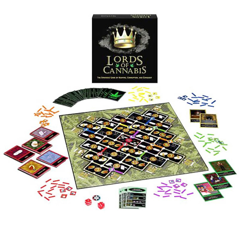 Lords Of Cannabis - Brettspiel