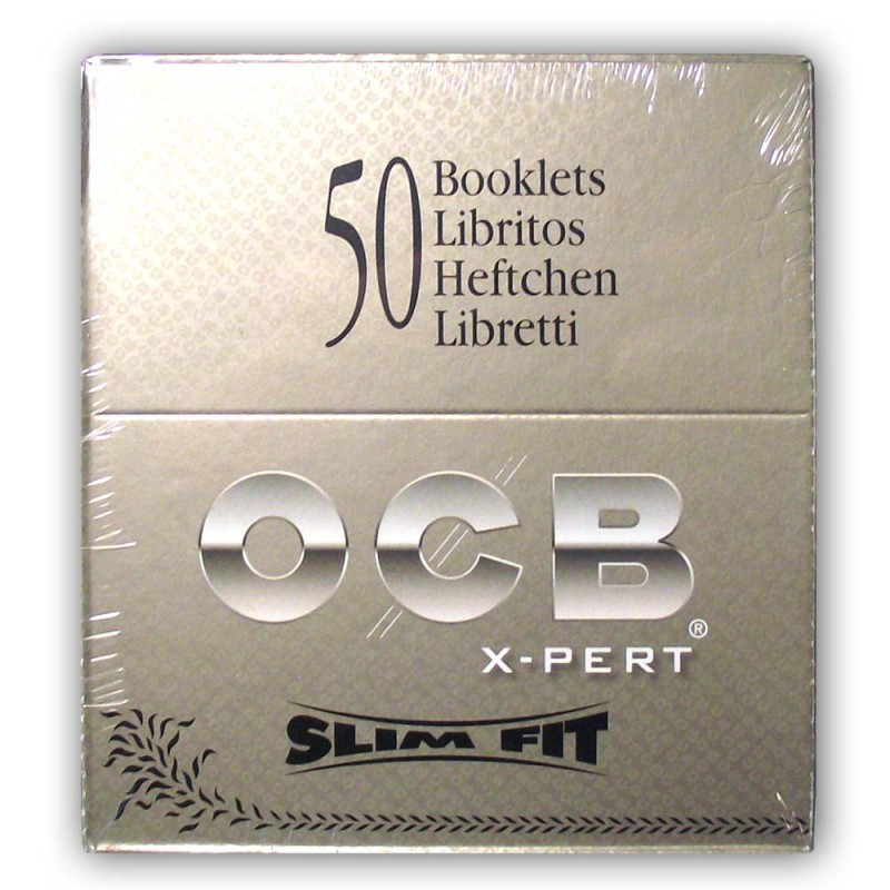 OCB X-Pert Slim Fit Long 1 x 50 Bookletts a 32 Blatt