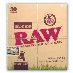 RAW Papers Kingsize Slim ORGANIC HEMP 50er Box