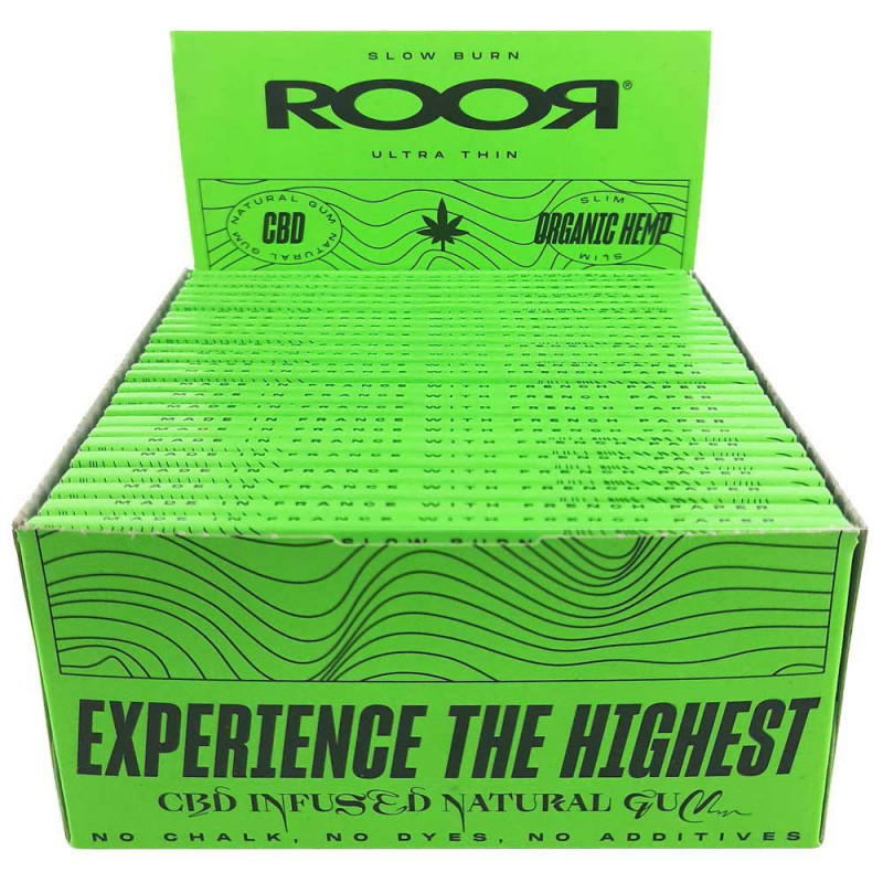 ROOR Organic Hemp Slim Papers VE